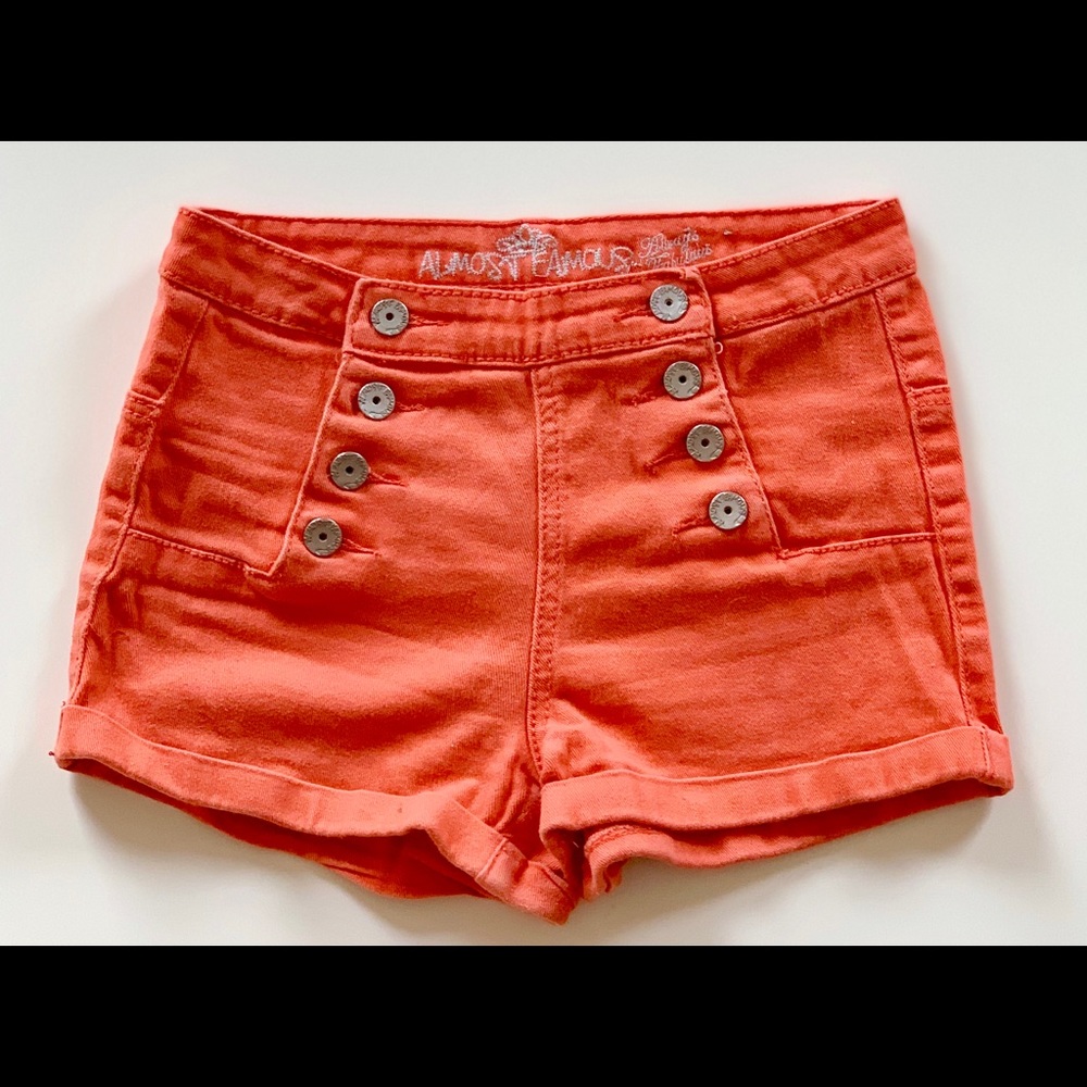 High-Waisted Jean Shorts